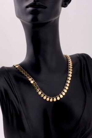 Golden Spark Chain Necklace
