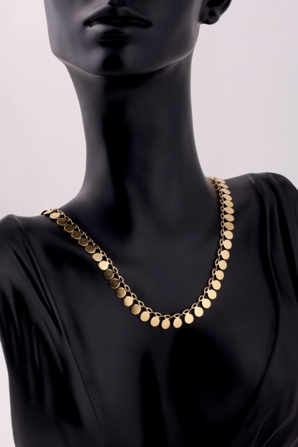 Golden Spark Chain Necklace