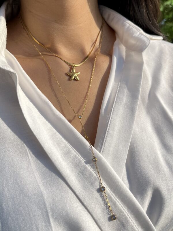 Celeste Star Layered Necklace